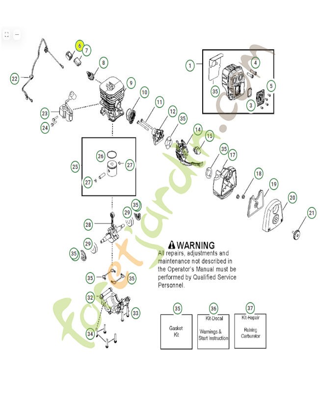 Interrupteur 545049301- Pièce de détachée Husqvarna