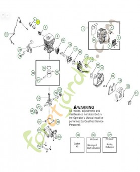 Protecteur 545128201- Pièce de détachée Husqvarna