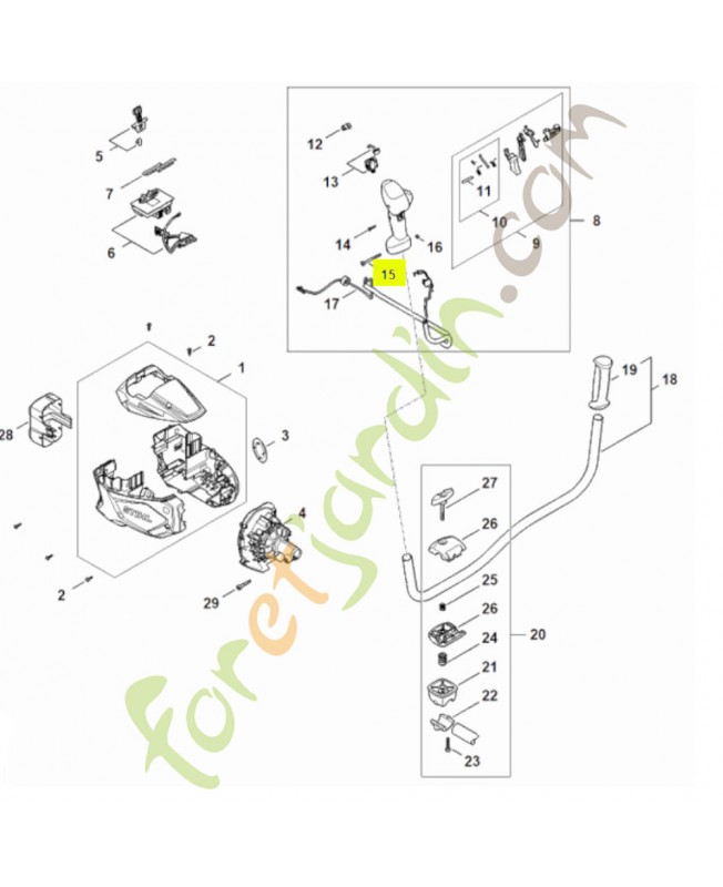 Vis cylindrique is m5 x 48 9022-341-1220. Pièce de rechange Sithl