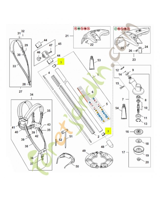 Bouchon 4137-711-2101- Pièce de détachée Sithl