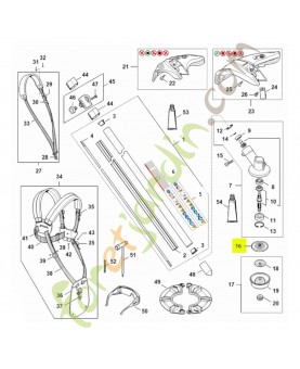 Rondelle de pression 4137-710-3800- Pièce détachée Stihl