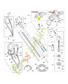 Vis cylindrique Stihl réf....