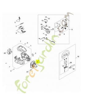 Moteur complet 80 FA08-011-6005 - Pièce détachée Stihl