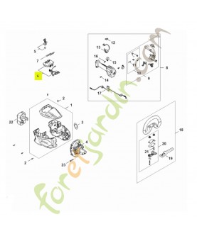 Module électronique FA08-430-1402- Pièce détachée Stihl