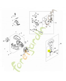 Vis cylindrique is m5 x 30 9022-341-1070- Pièce de détachée Sithl