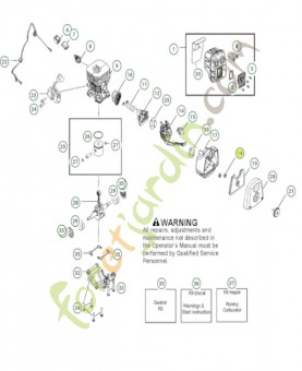 Écrou 530016101. Pièce de rechange Husqvarna