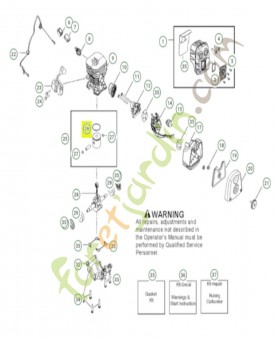 Segment 575227901. Pièce de rechange Husqvarna