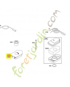 272235s Mousse de filtre a air - Pièce de détachée pour moteur thermique Briggs et Straton