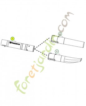 Tube 590569201 - Pièce de détachée Husqvarna