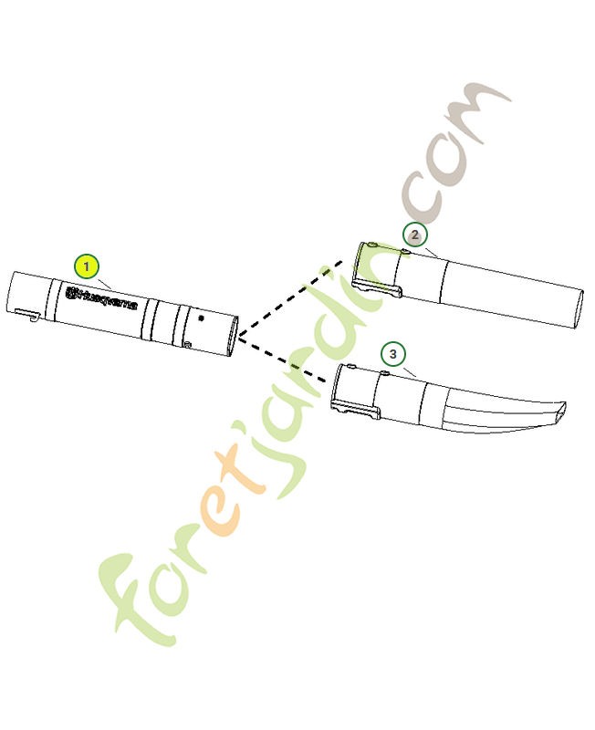 Tube 590569201 - Pièce de détachée Husqvarna