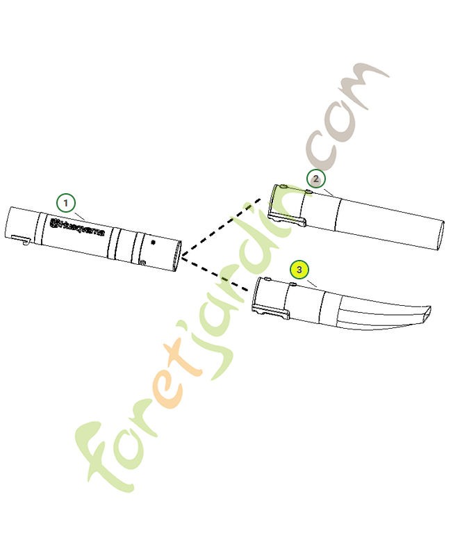 Embouchoir 545119501- Pièce de détachée Husqvarna