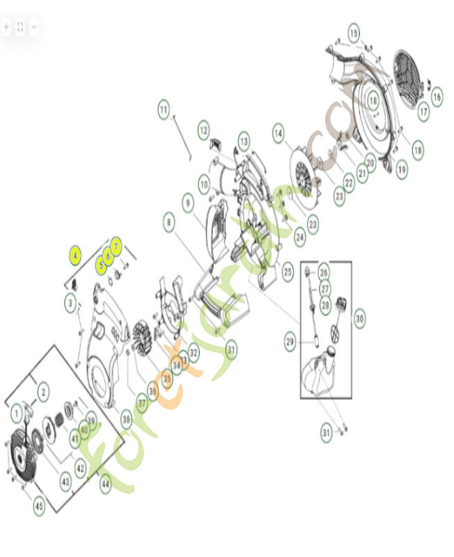 Kit  545081822- Pièce de détachée Husqvarna