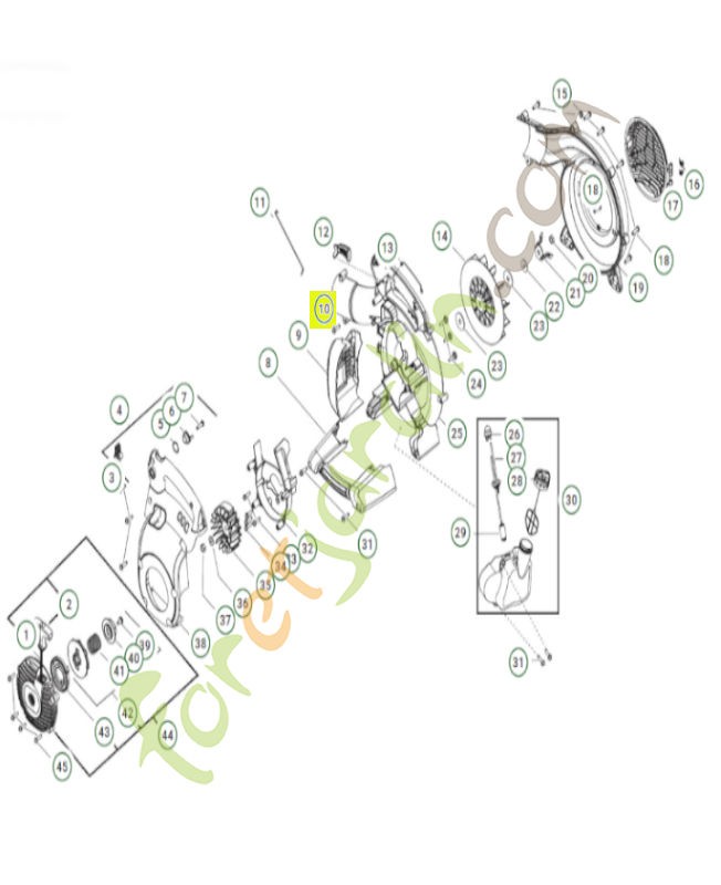Vis 545003502- Pièce de détachée Husqvarna