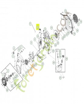 Déclencheur 545111601 - Pièce de détachée Husqvarna
