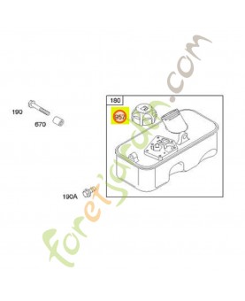 497929s Bouchon de reservoir - Pièce de détachée pour moteur thermique Briggs et Straton