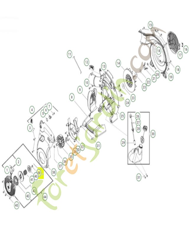 Vis 545112801 - Pièce de détachée Husqvarna