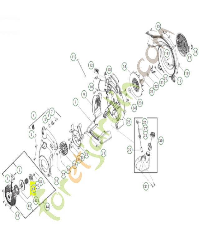Ressort 545115901- Pièce de détachée Husqvarna