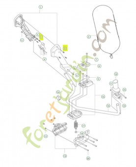 vis 585819002 . Pièce de rechange Husqvarna
