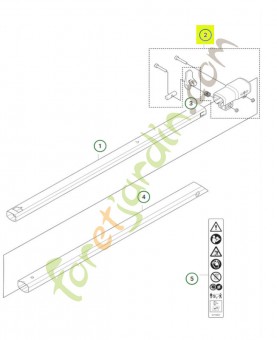 Pignon 588755101  - Pièce de détachée Husqvarna