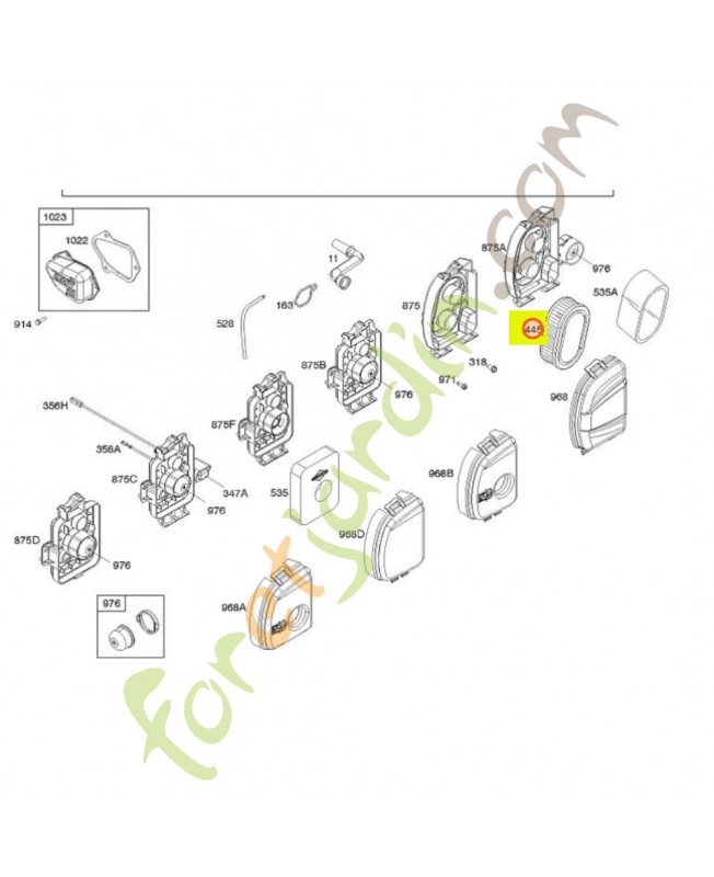 593260 element de filtre a air Briggs & Stratton