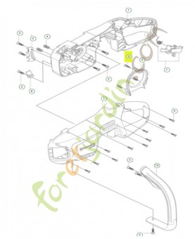 Vis st4x12 585819001- Pièce de détachée Husqvarna