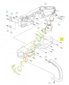 vis 585819002 . Pièce de rechange Husqvarna