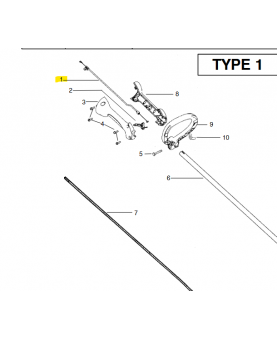 Cable d'acceleration