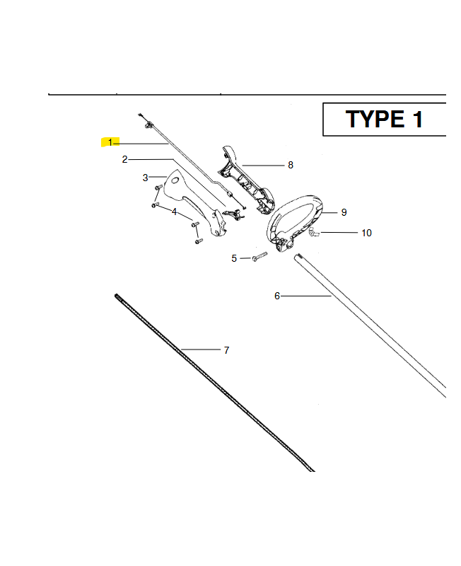 Cable d'acceleration