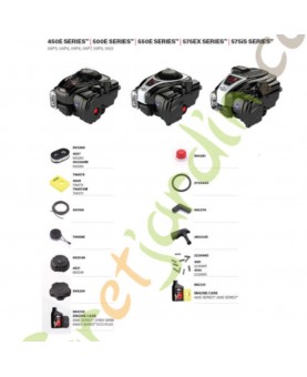 799585 Bouchon de réservoir noir Briggs & Stratton