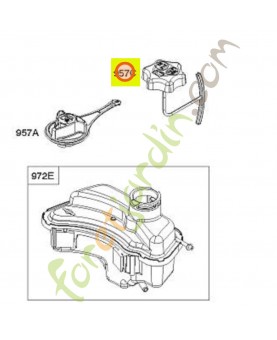 596250 Bouchon de réservoir  Briggs & Stratton
