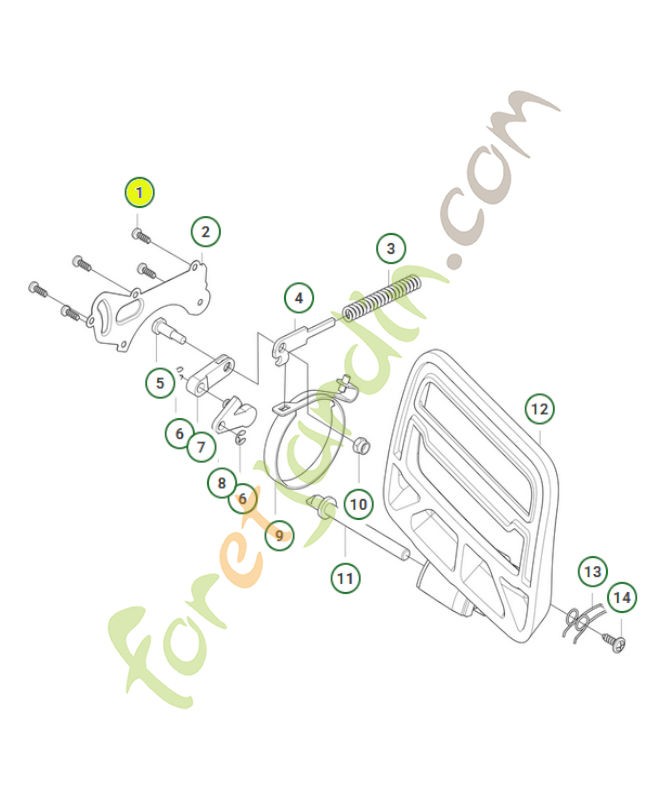 Vis 585818901 - Pièce de détachée Husqvarna