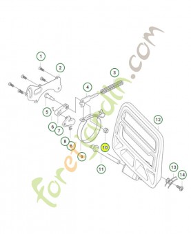 écrou 586902701- Pièce détachée Husqvarna