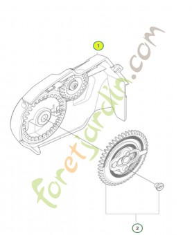 Carter d'embrayage - Réf. 546949901