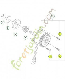 Vis 585592501- Pièce de détachée Husqvarna