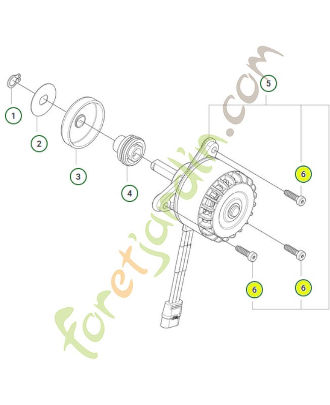 Vis 585592501- Pièce de détachée Husqvarna
