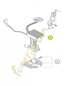 Kit carte de commande - Réf. 547533401-Pièce détachée Husqvarna