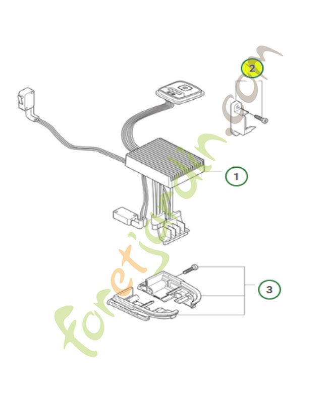 Kit d'interrupteur - Réf. 547533301-Pièce détachée Husqvarna
