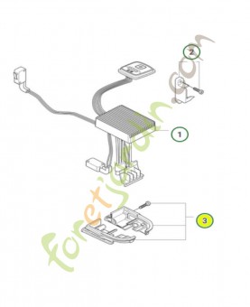 Kit de batterie - Réf. 547533201-Pièce détachée  Husqvarna