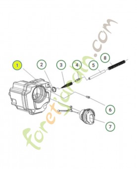 Réservoir d'essence 585565801- Pièce détachée Husqvarna