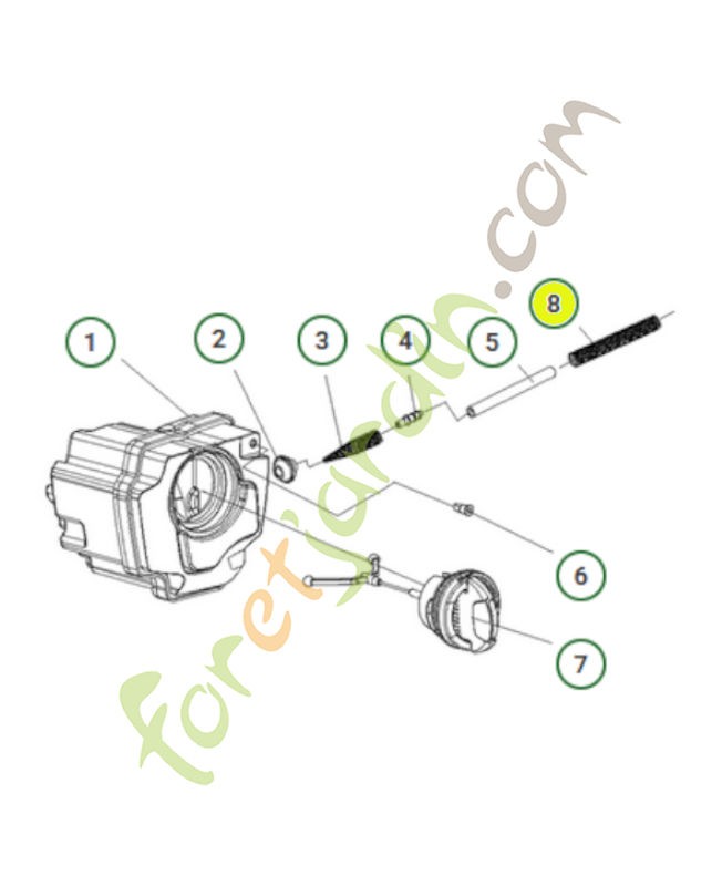 GOUPILLE 581990101- Pièce détachée Husqvarna