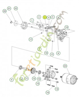 Plaque  585603501- Pièce détachée Husqvarna