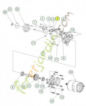 Plaque 585594401 - Pièce détachée Husqvarna