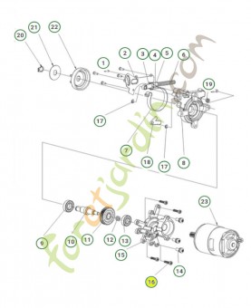 vis 585819002 . Pièce de rechange Husqvarna