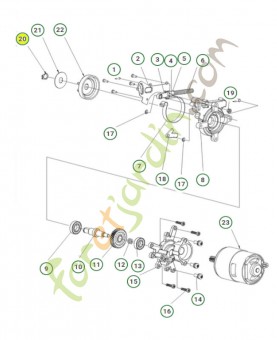 Circlips 574797701 - Pièce détachée Husqvarna