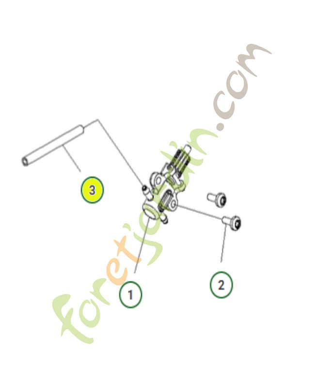 Tuyau d'huile 585566601- Pièce de détachée Husqvarna