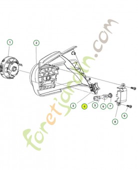 Douille 585594001 - Pièce détachée Husqvarna