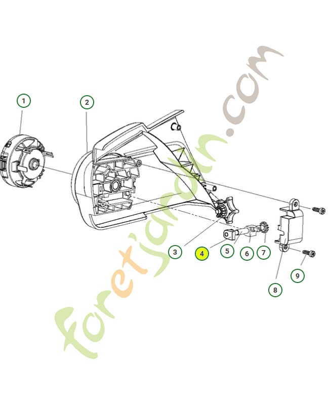Douille 585594001 - Pièce détachée Husqvarna