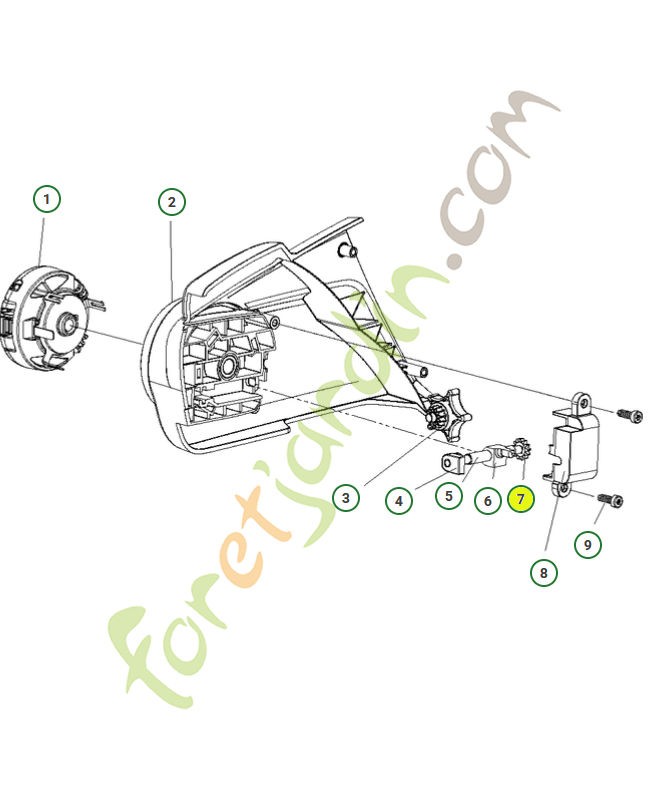 Pignon 585593501 - Pièce détachée Husqvarna