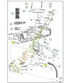Vis 574223901- Pièce détachée Husqvarna