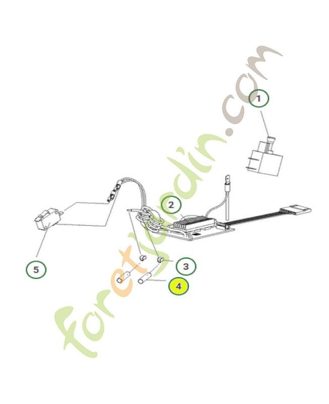 Douille 588259801 - Pièce détachée Husqvarna